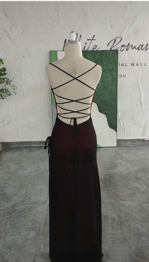 90s split prom dress Wedtrend Women Sparkly Black Homecoming Dress with Sequins A Line Spaghetti  Straps Tiered Short Prom Dress – WEDTREND